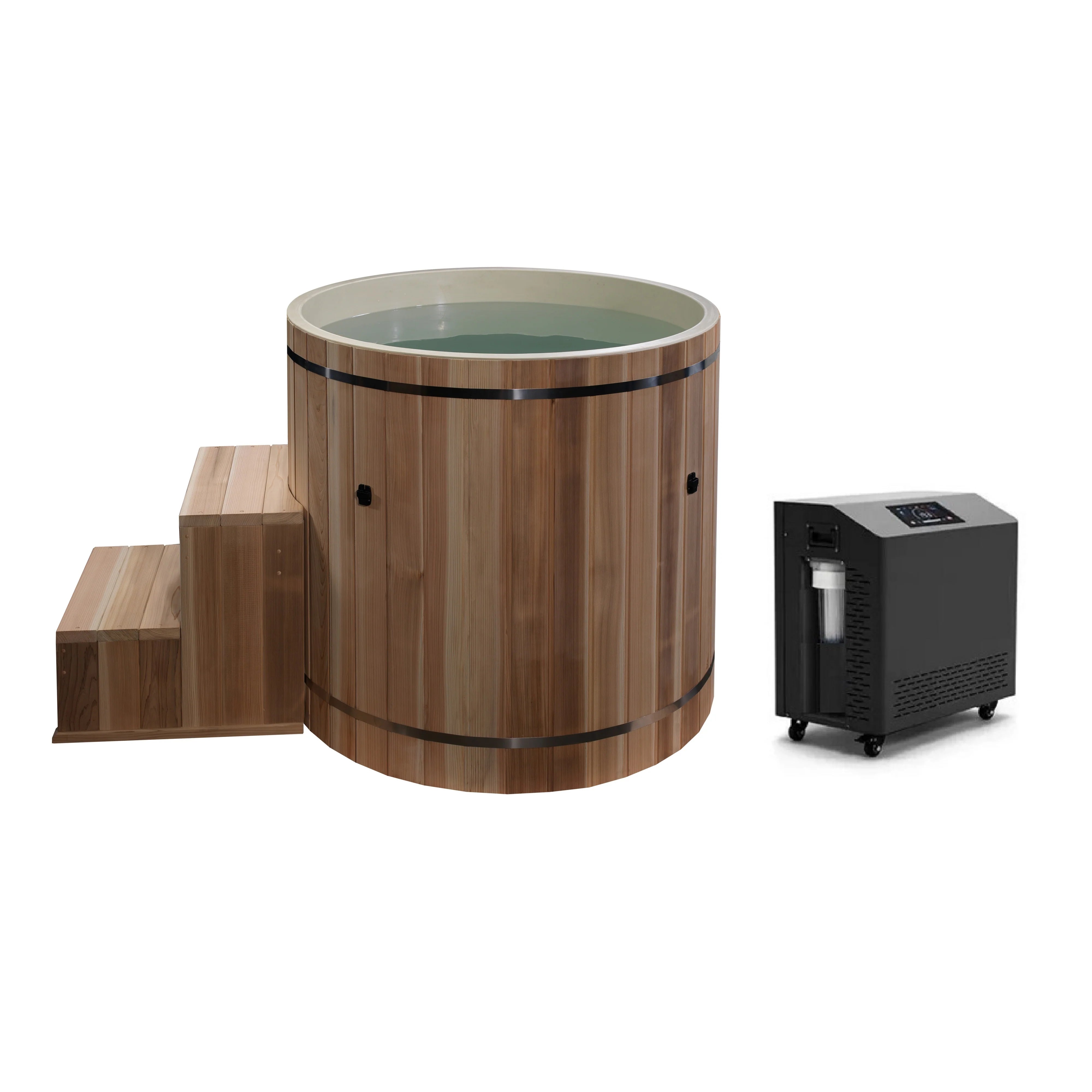 Dynamic Cold Therapy Barrel Cold Plunge PVC Interior