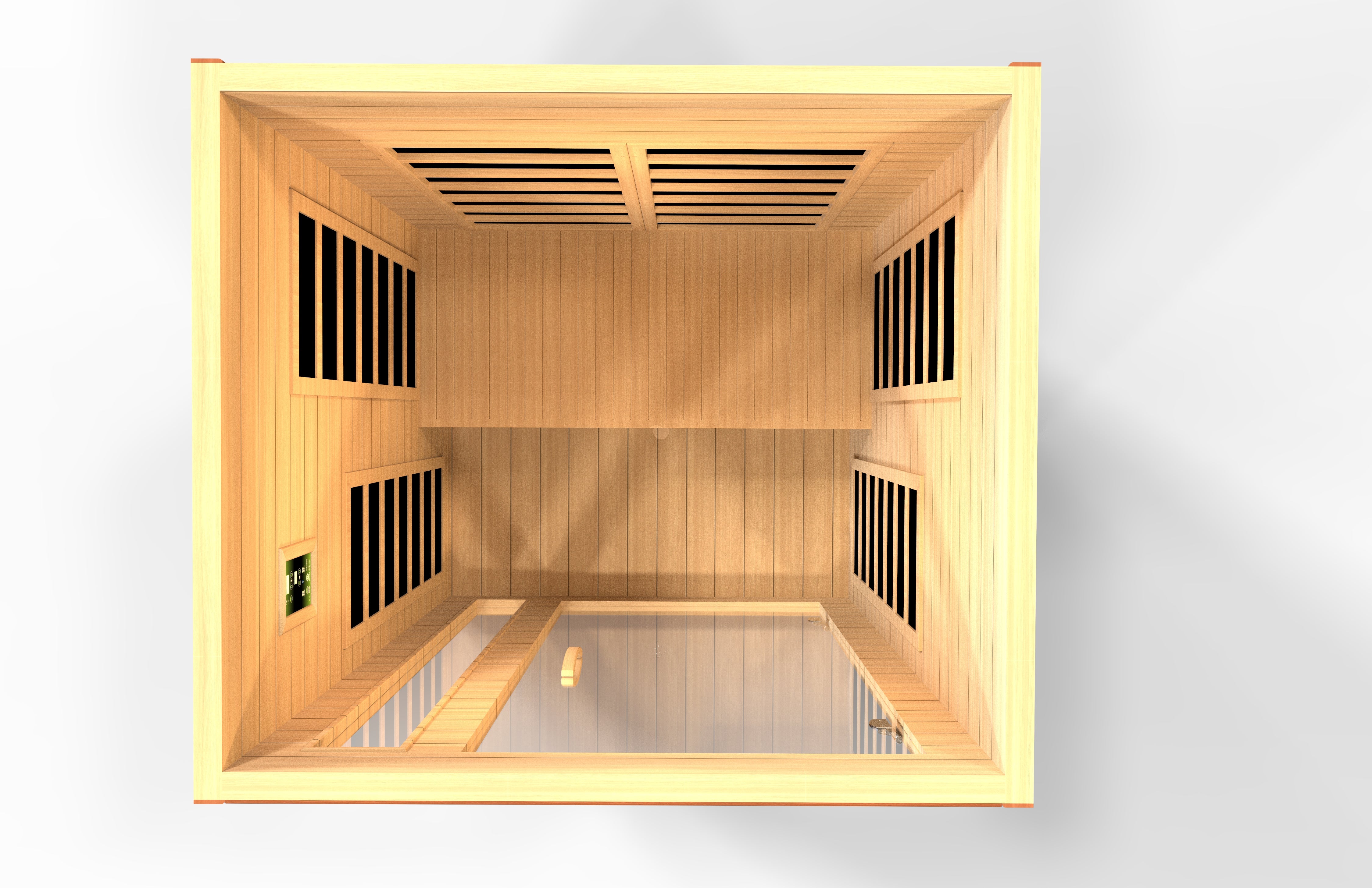 Dynamic Cordoba 2-Person Low EMF FAR Infrared Sauna
