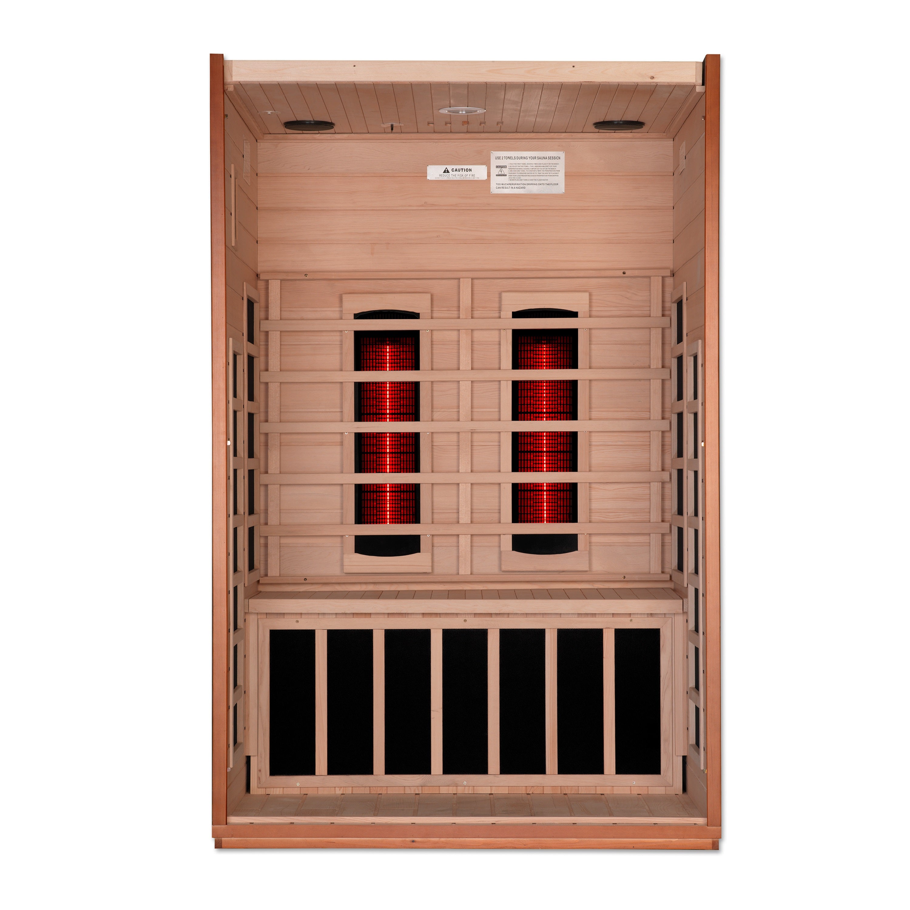 Dynamic Cordoba 2-Person Full Spectrum Near Zero EMF FAR Infrared Sauna