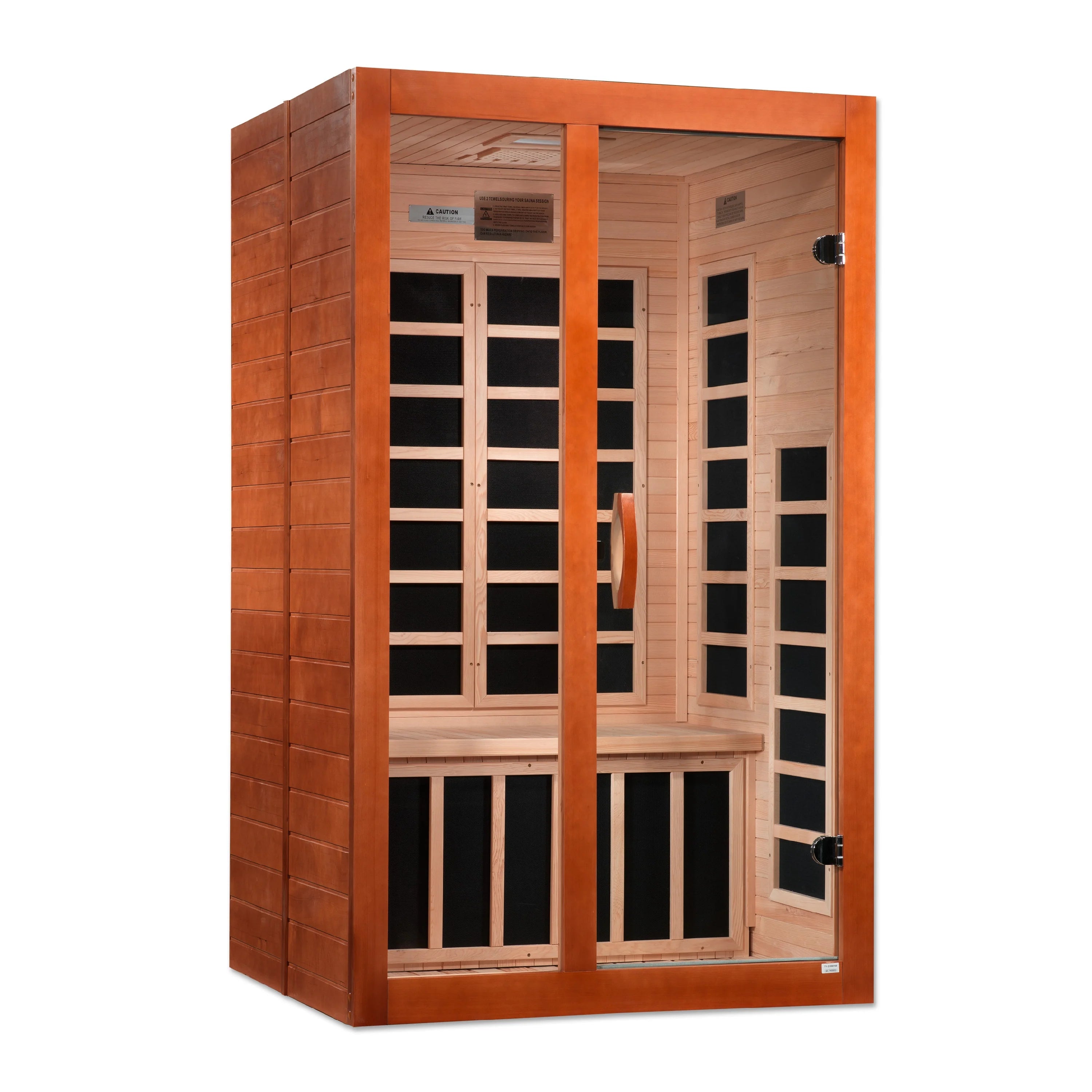 Golden Designs Dynamic Elite Santiago 2-Person Ultra Low EMF FAR Infrared Sauna