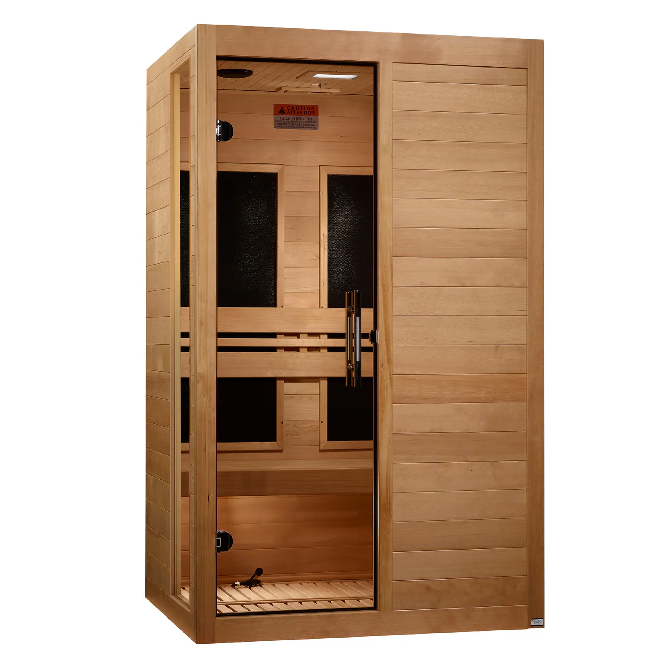 Dynamic Lucca 2-Person Ultra Low EMF FAR Infrared Sauna