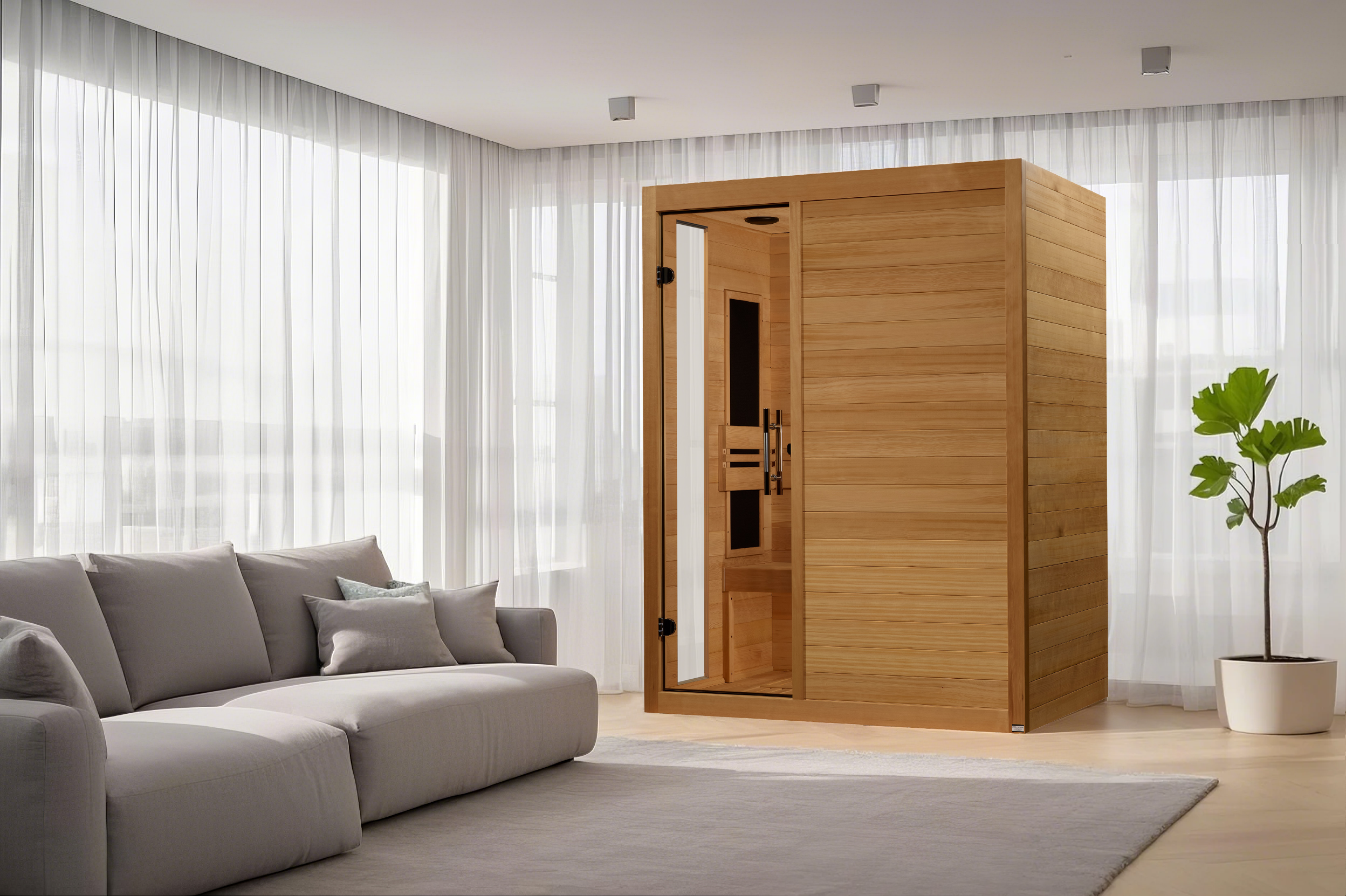 Dynamic Toscana Elite 3-Person Ultra Low EMF FAR Infrared Sauna