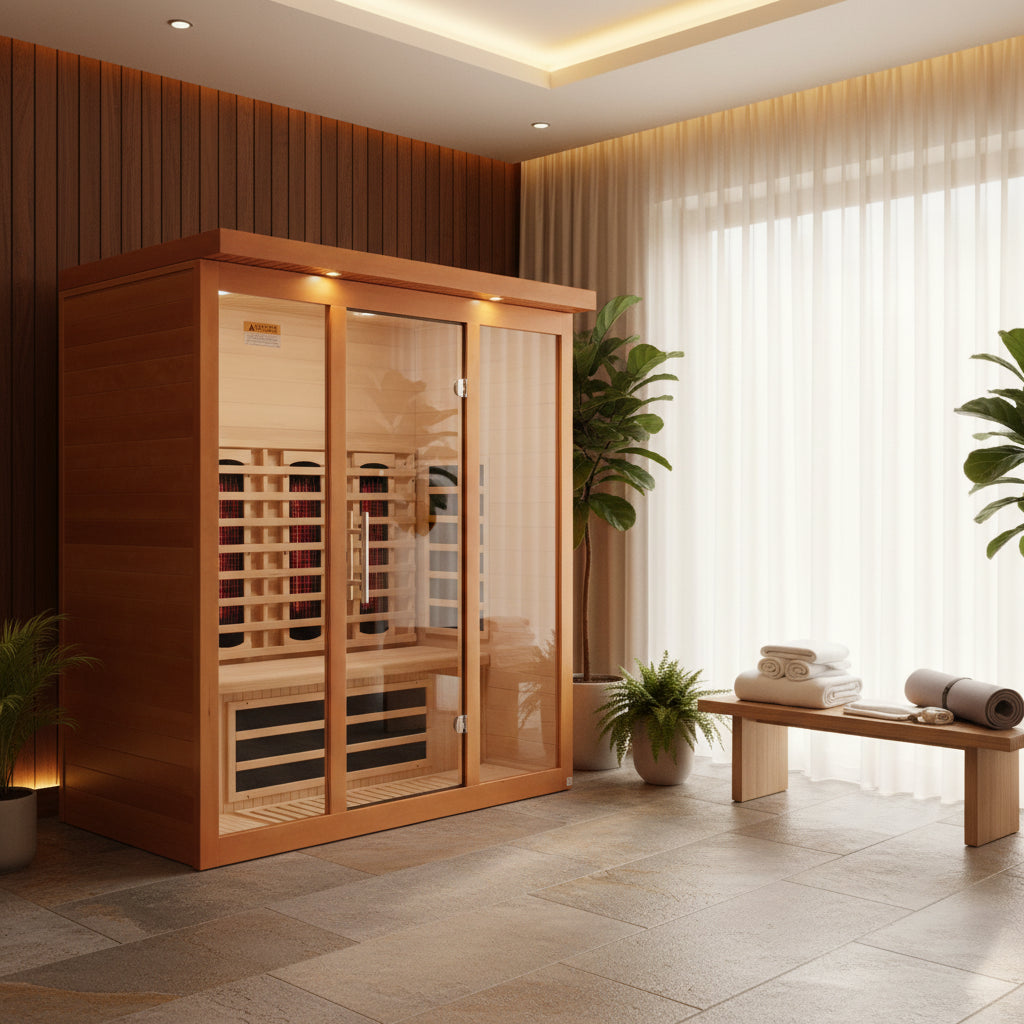 Dynamic Vila Grande 4-Person Full Spectrum Nero Zero EMF FAR IR Sauna