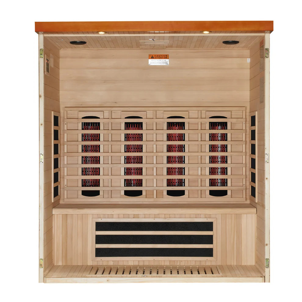 Dynamic Vila Grande 4-Person Full Spectrum Nero Zero EMF FAR IR Sauna