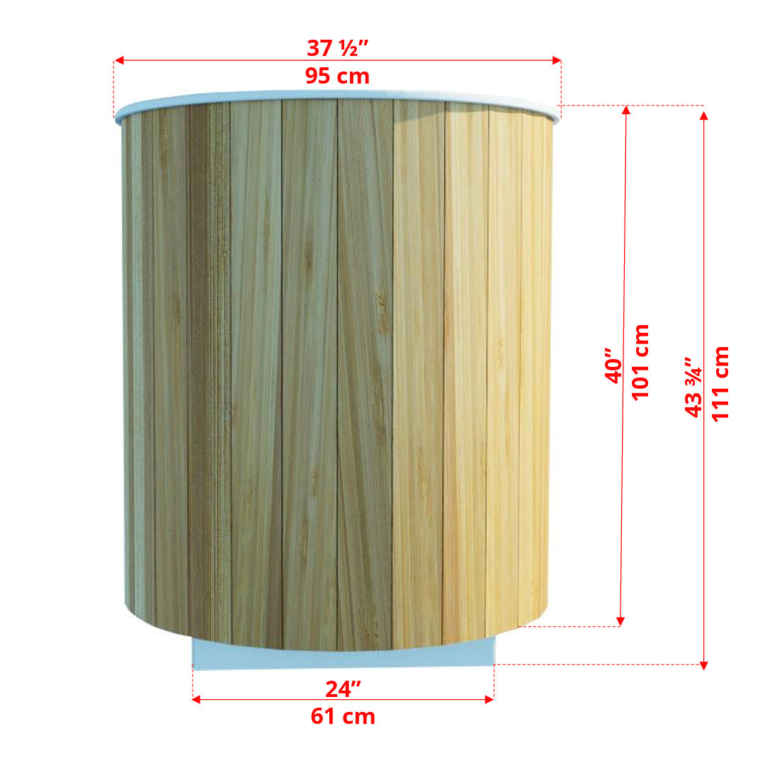 LeisureCraft Baltic Cold Plunge Tub