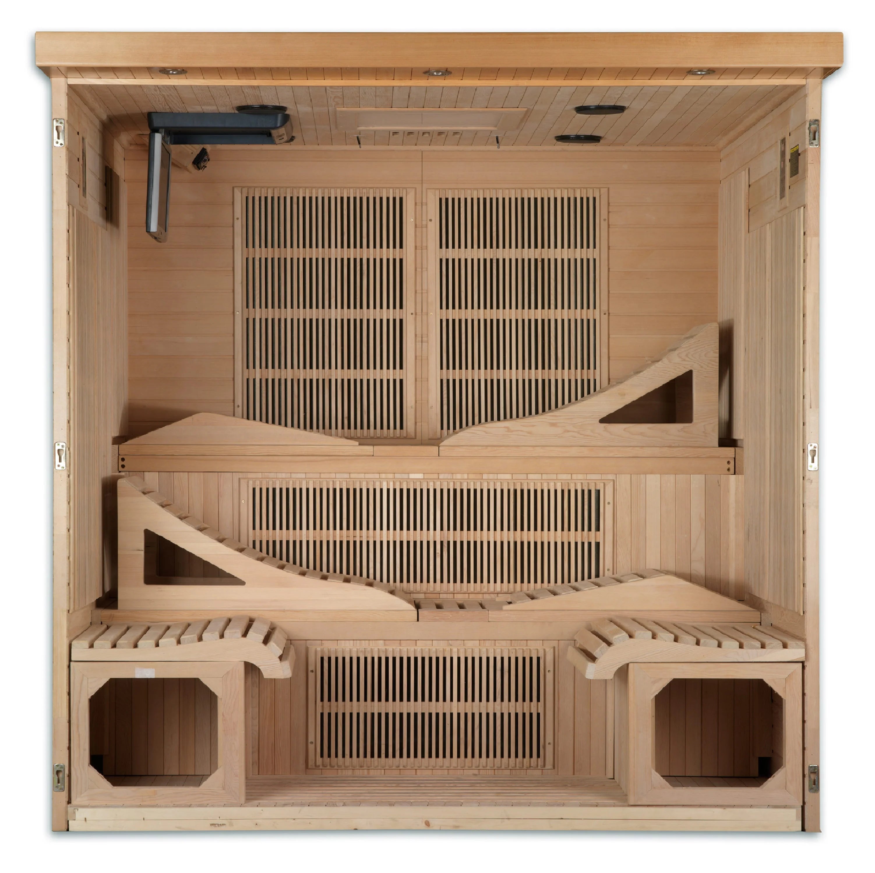 Golden Designs Monaco 6-Person PureTech™ Near Zero EMF FAR Infrared Sauna