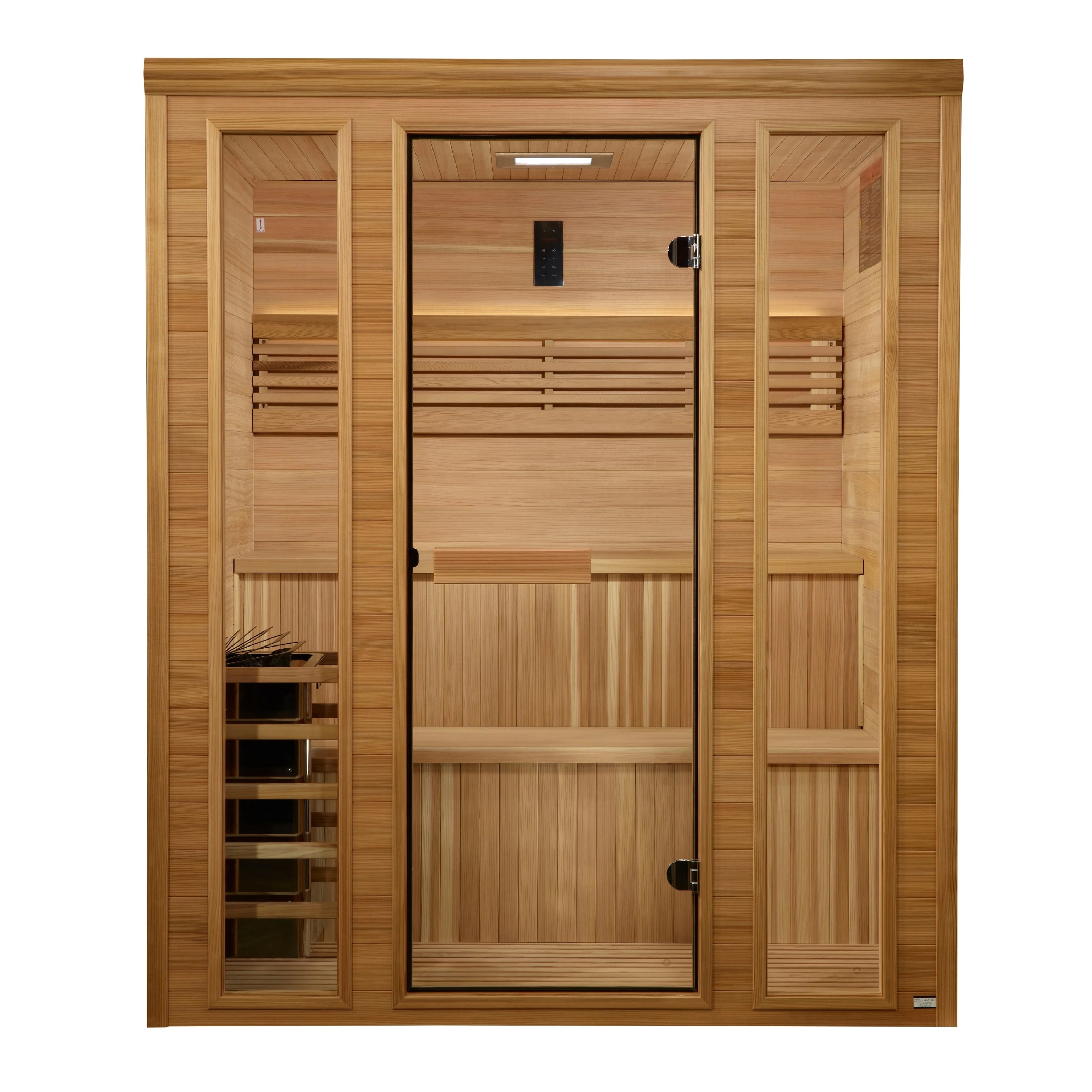 Golden Designs 2025 Engelberg Edition 6-Person Traditional Sauna