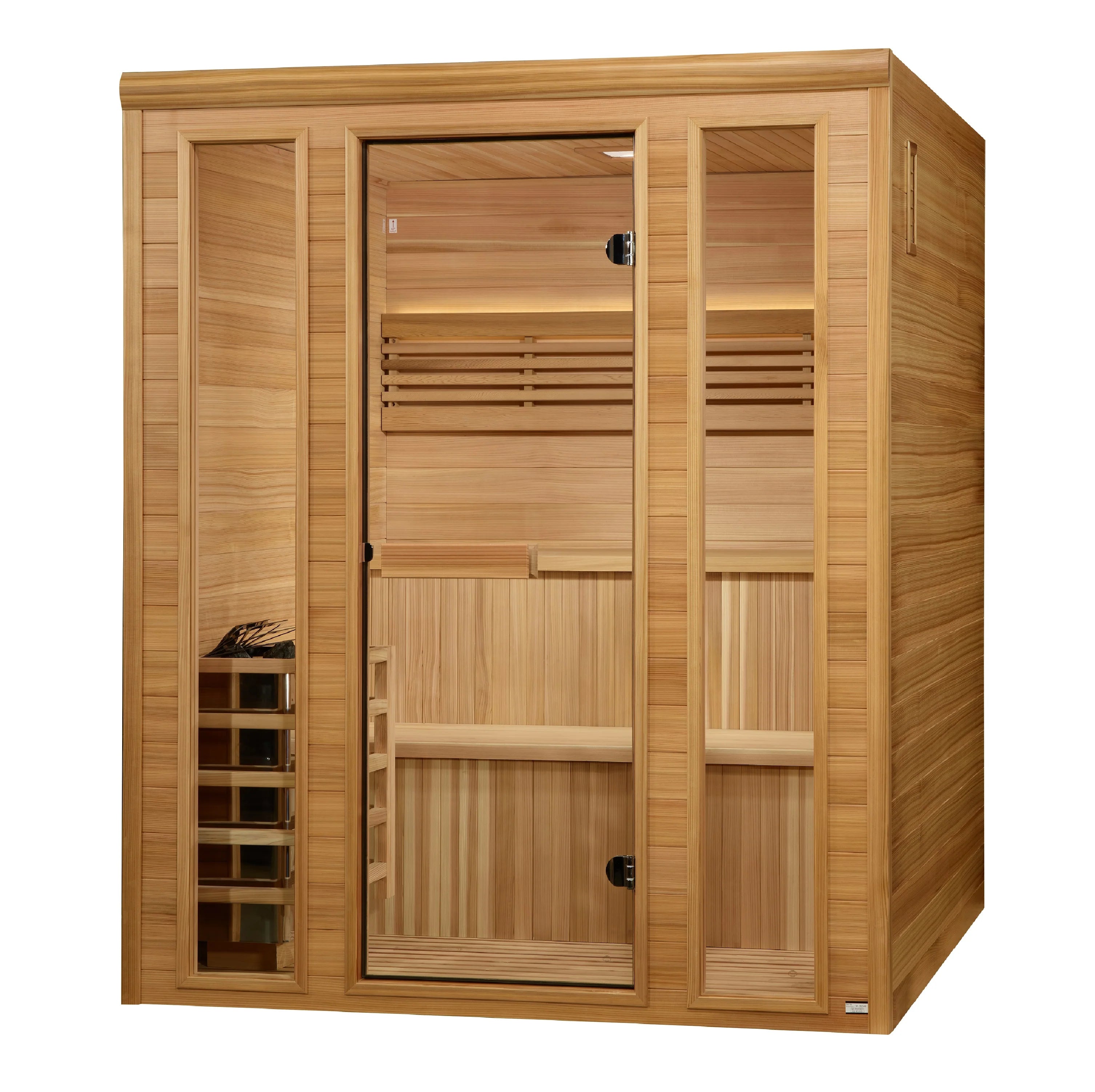 Golden Designs 2025 Engelberg Edition 6-Person Traditional Sauna