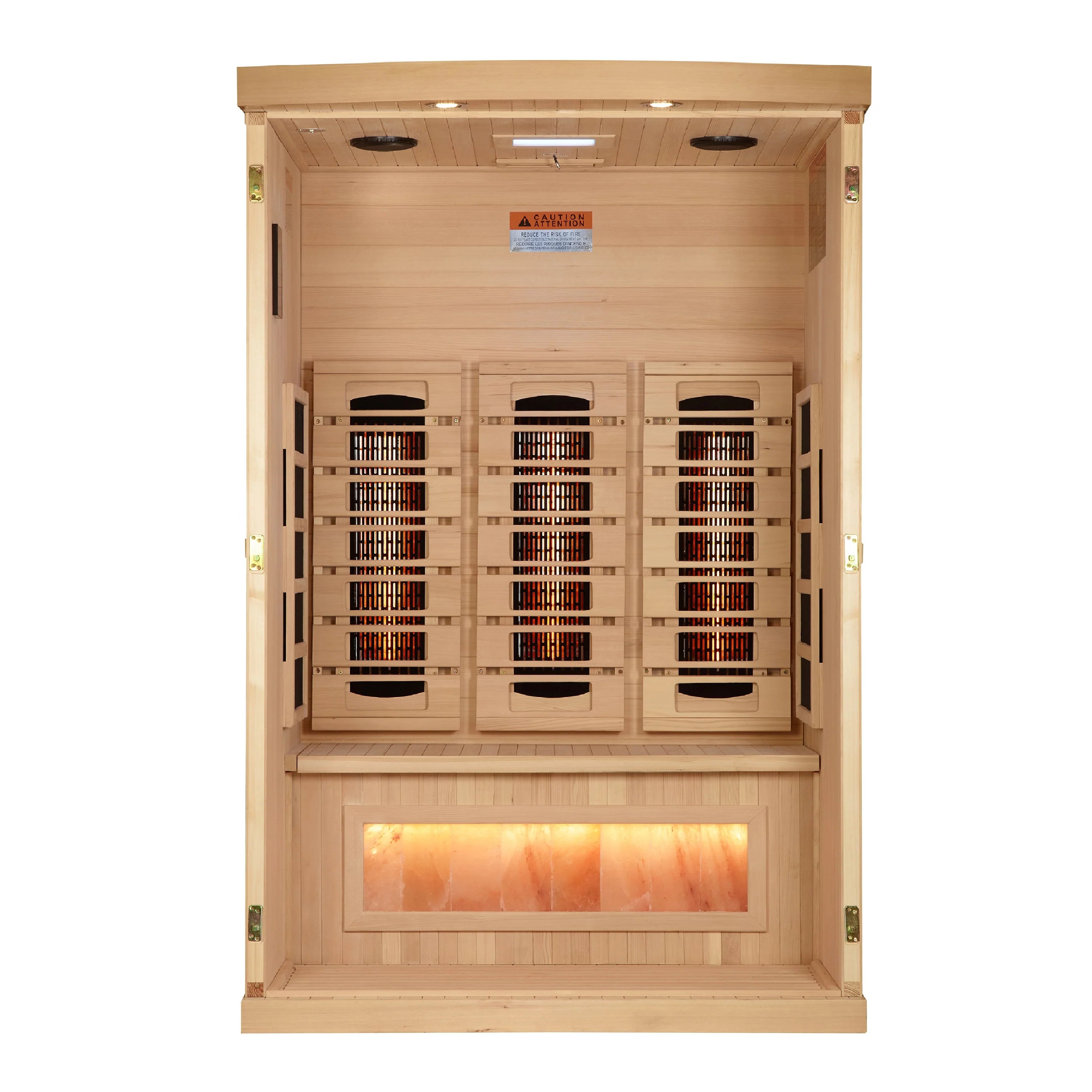 Golden Designs 2025 Reserve Edition 2-Person Full Spectrum with Himalayan Salt Bar