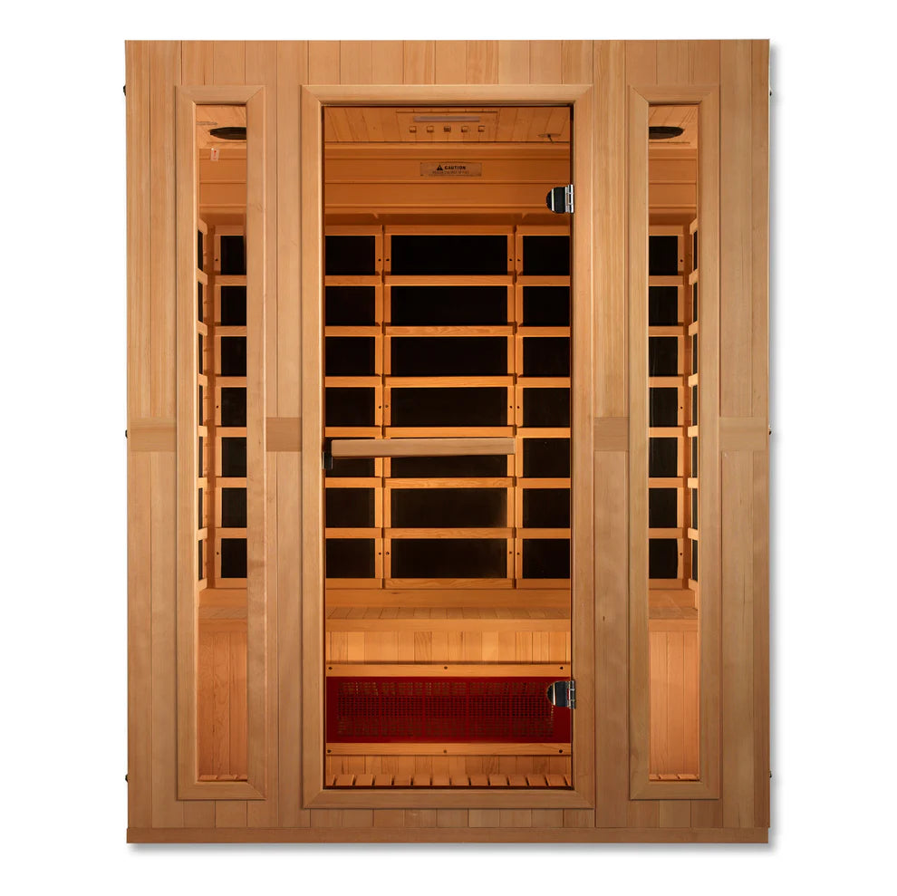 Maxxus Trinity Dual Tech 3-Person Low EMF FAR Infrared Sauna