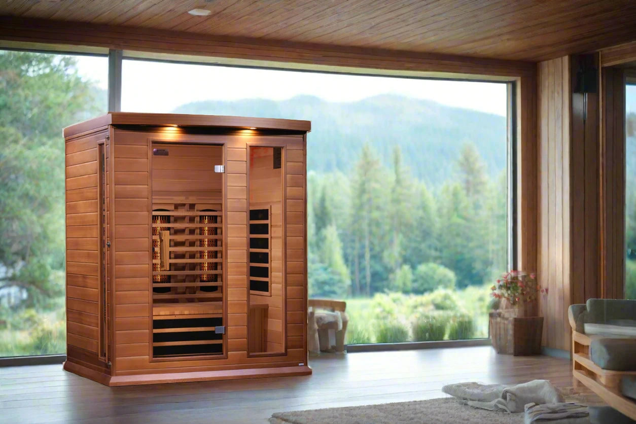 Maxxus 3-Person Full Spectrum Near Zero EMF FAR Infrared Sauna