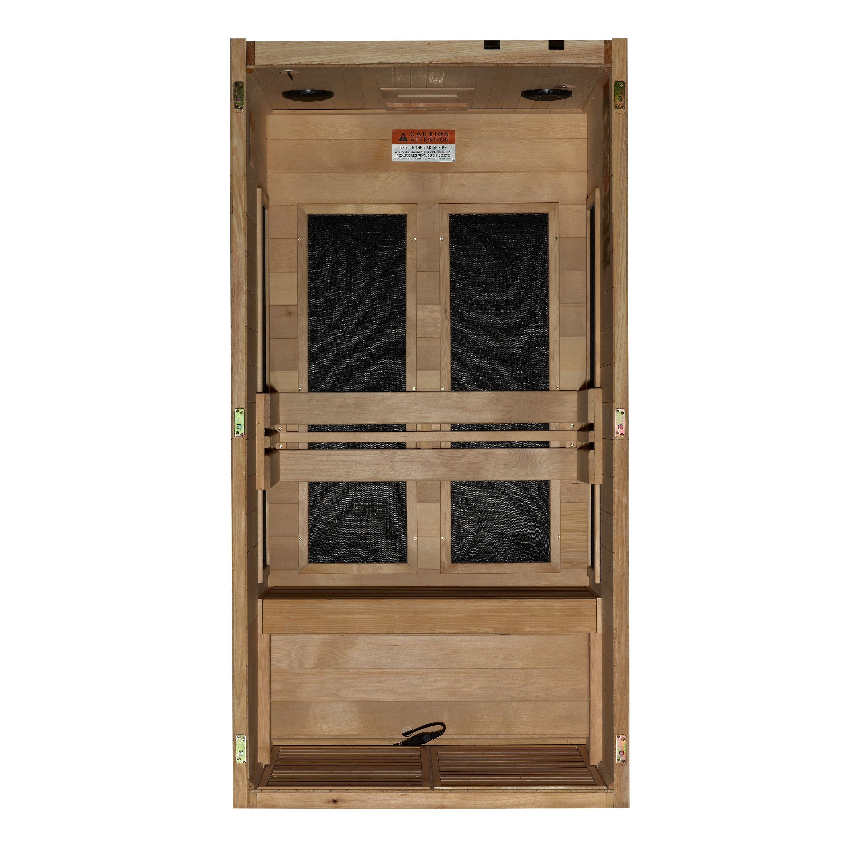 Maxxus S-Line Yoga 1-Person Low EMF FAR Infrared Sauna