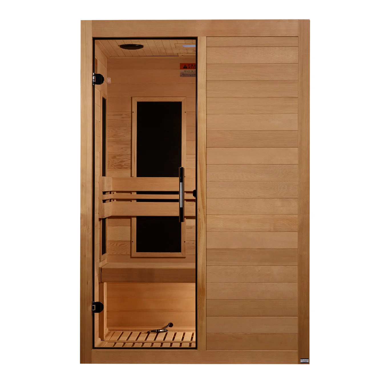 Dynamic Lucca 2-Person Ultra Low EMF FAR Infrared Sauna