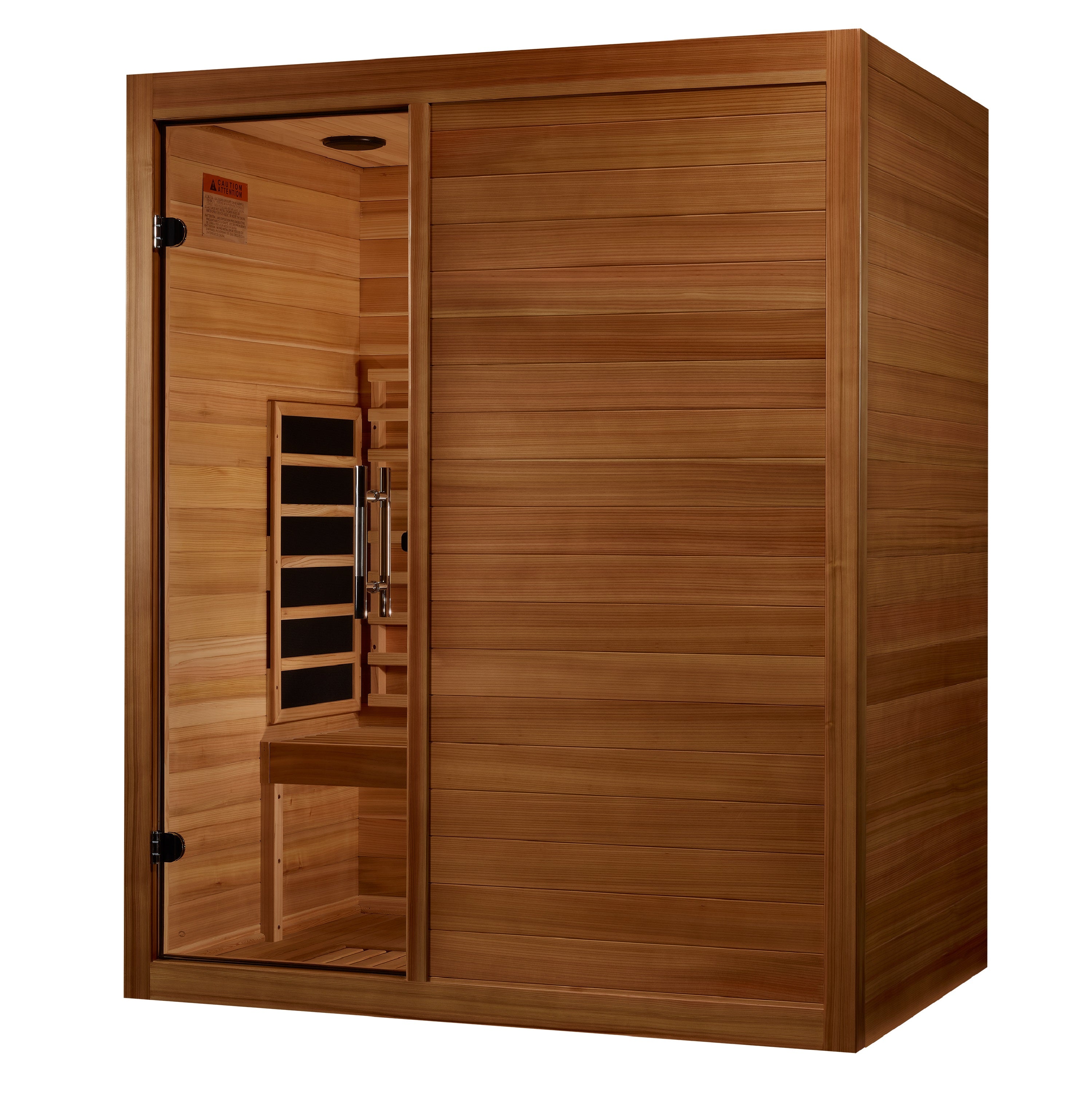 Maxxus S-Line Yoga 3-Person Full Spectrum Near Zero EMF FAR Infrared Sauna