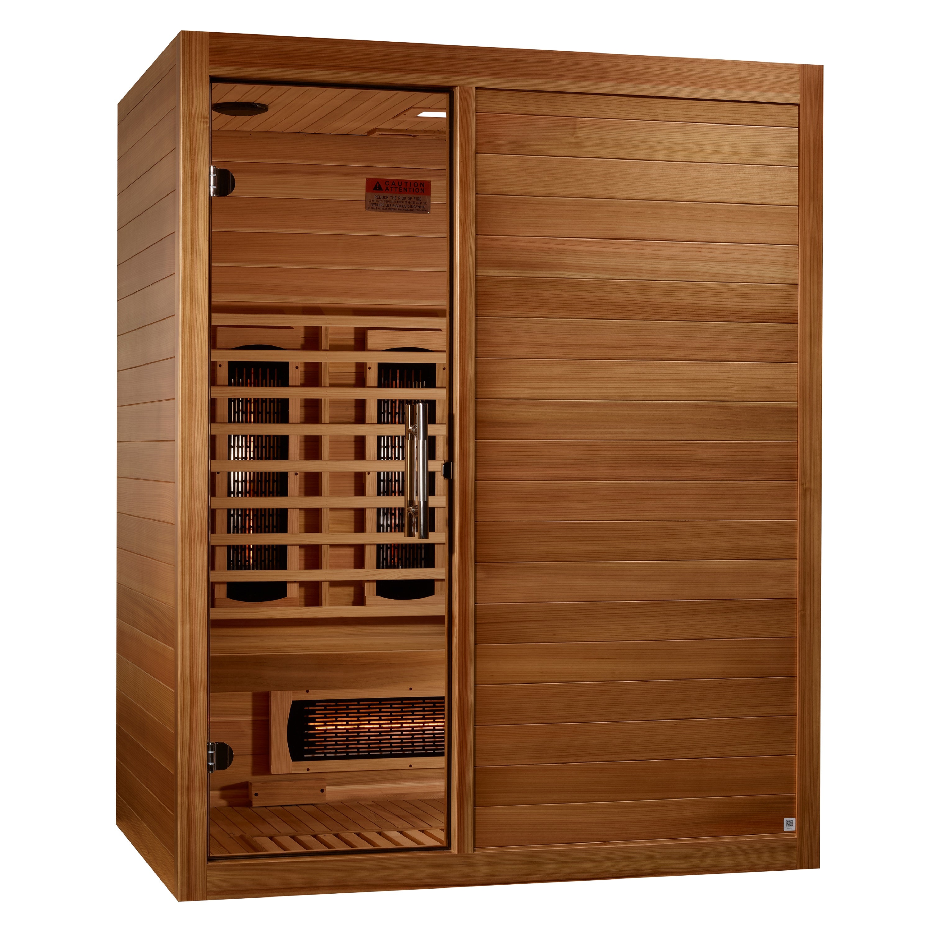 Maxxus S-Line Yoga 3-Person Full Spectrum Near Zero EMF FAR Infrared Sauna