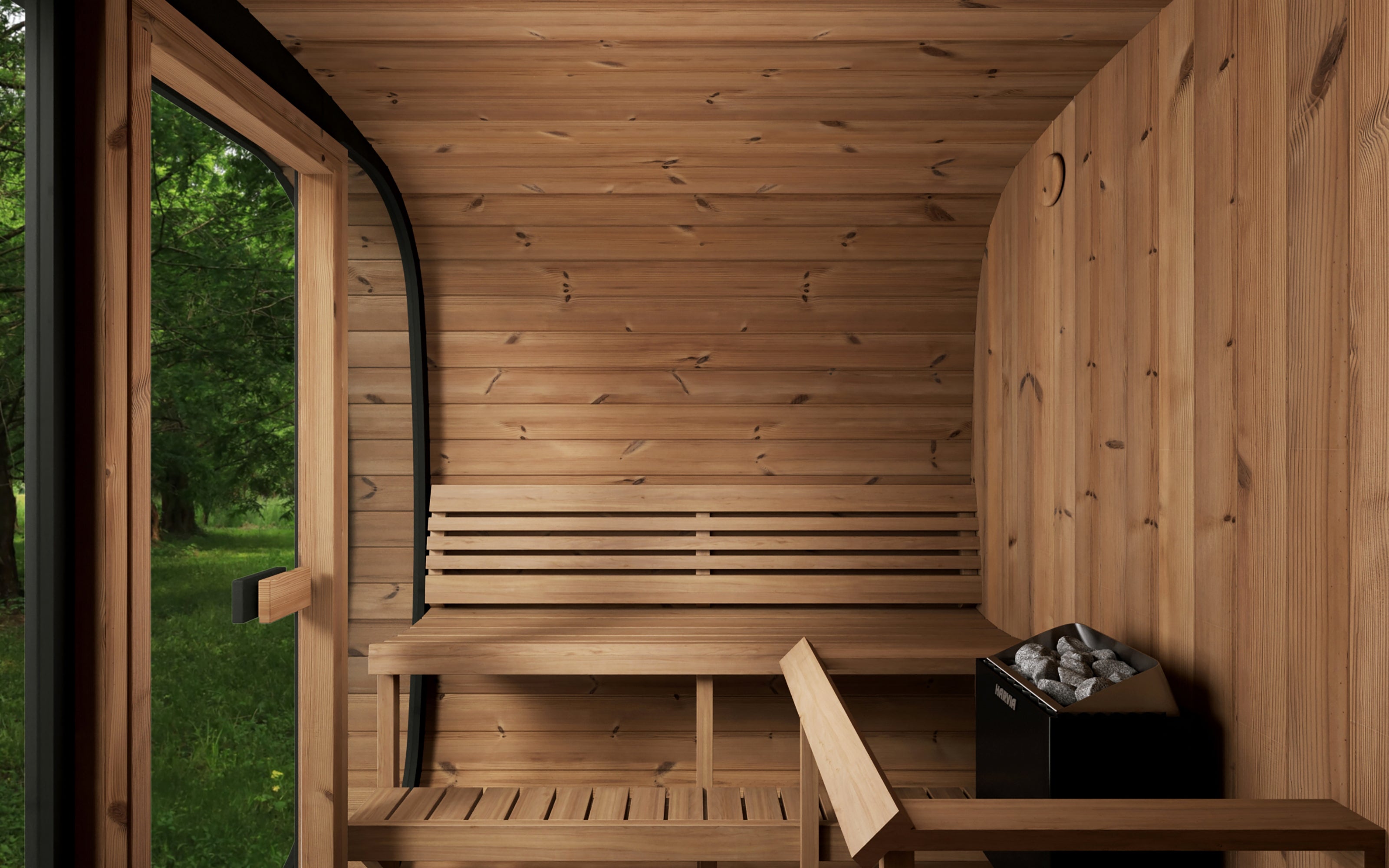 SaunaLife Model CL7G 6-Person Traditional Sauna