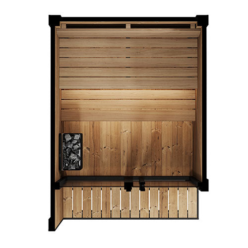 SaunaLife GL4 4-Person Outdoor Sauna
