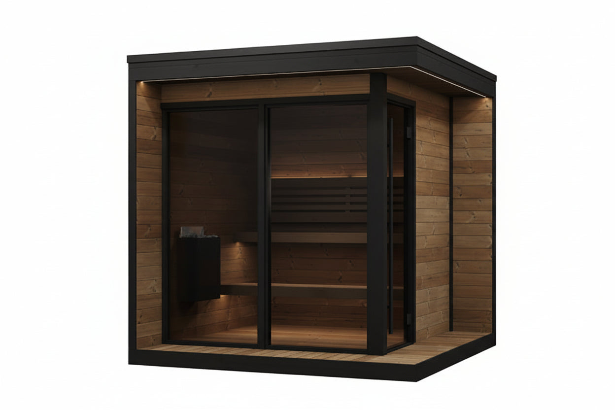 SaunaLife Model GL6 6-Person Traditional Sauna