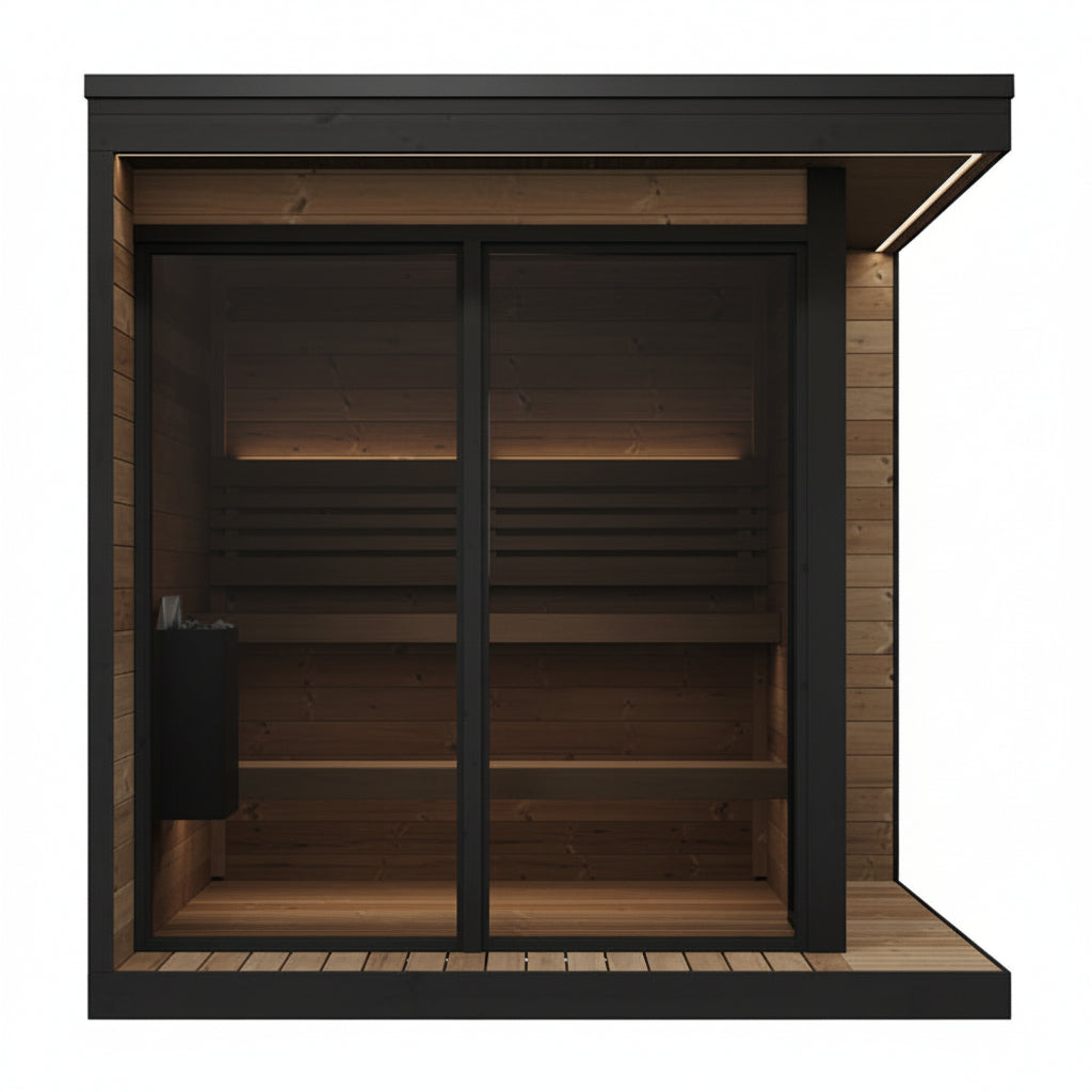 SaunaLife Model GL6 6-Person Traditional Sauna