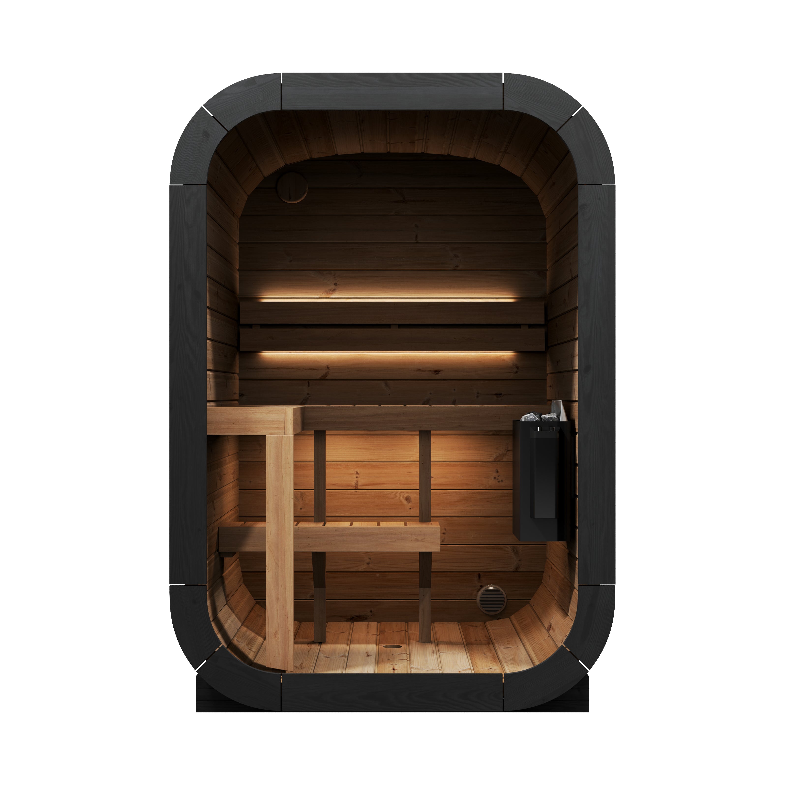 SaunaLife Model CL3G 2-Person Traditional Sauna