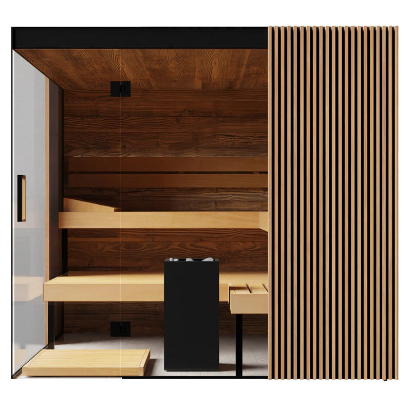 ThermaSol Aalto 4-Person Indoor Sauna Cabin