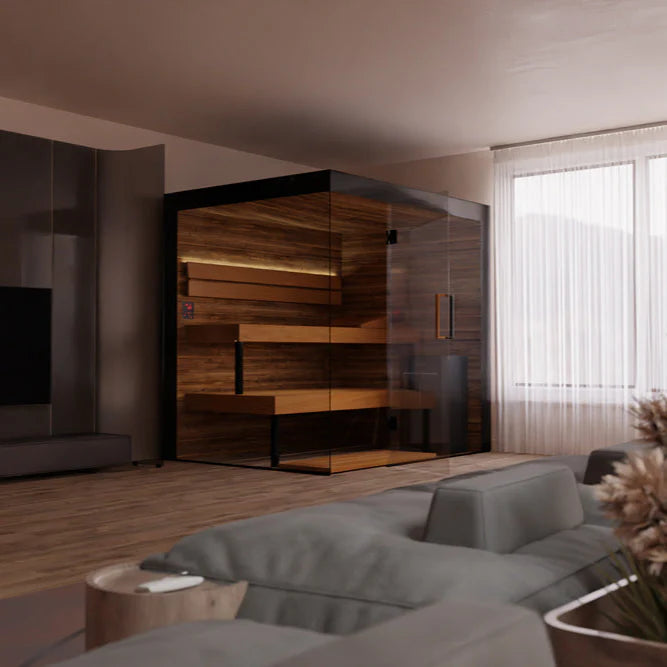 ThermaSol Lumaria 3-Person Indoor Sauna Cabin