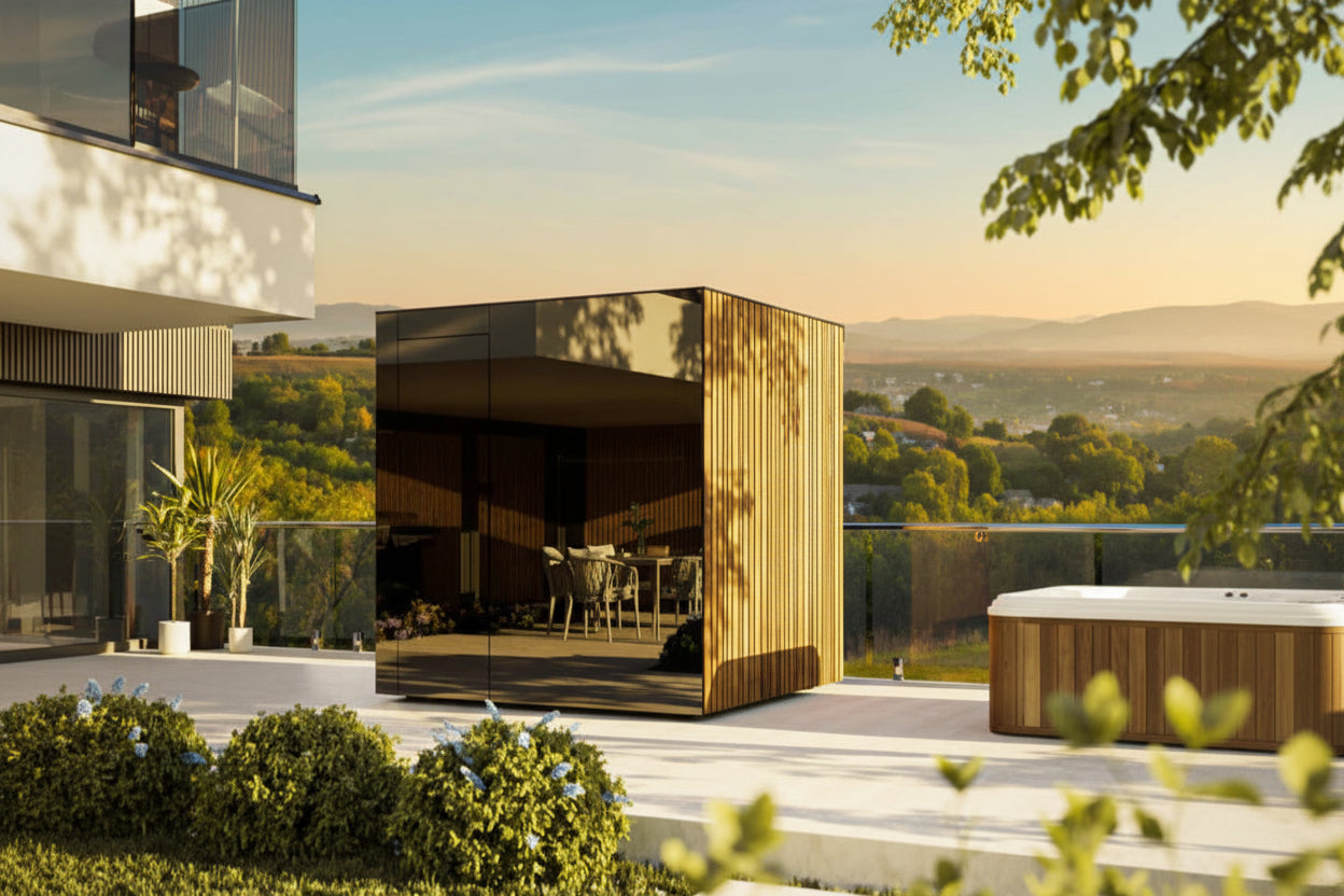 ThermaSol Spectra 4-Person Outdoor Sauna Cabin