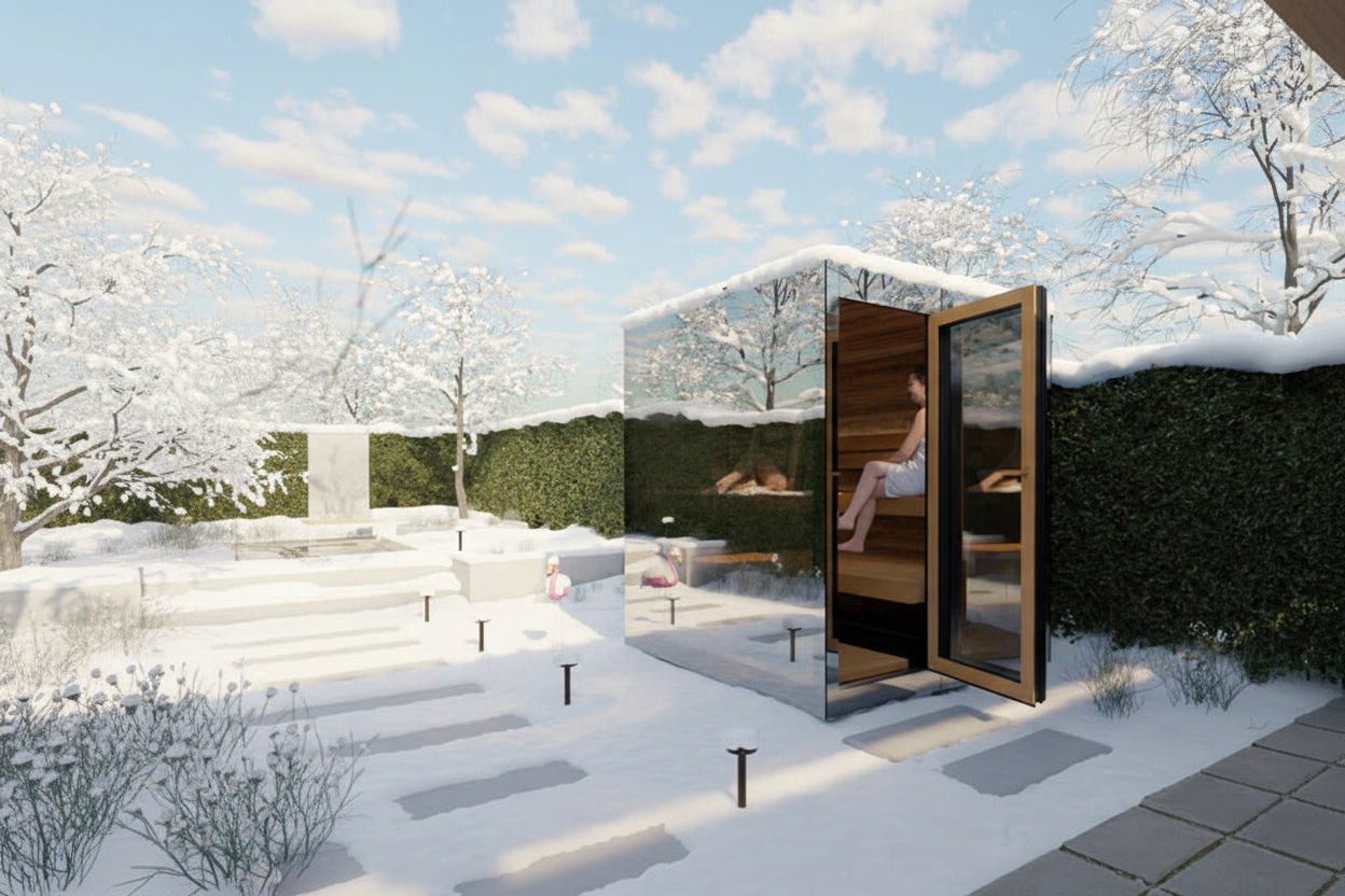 ThermaSol Vue 4-Person Outdoor Sauna Cabin