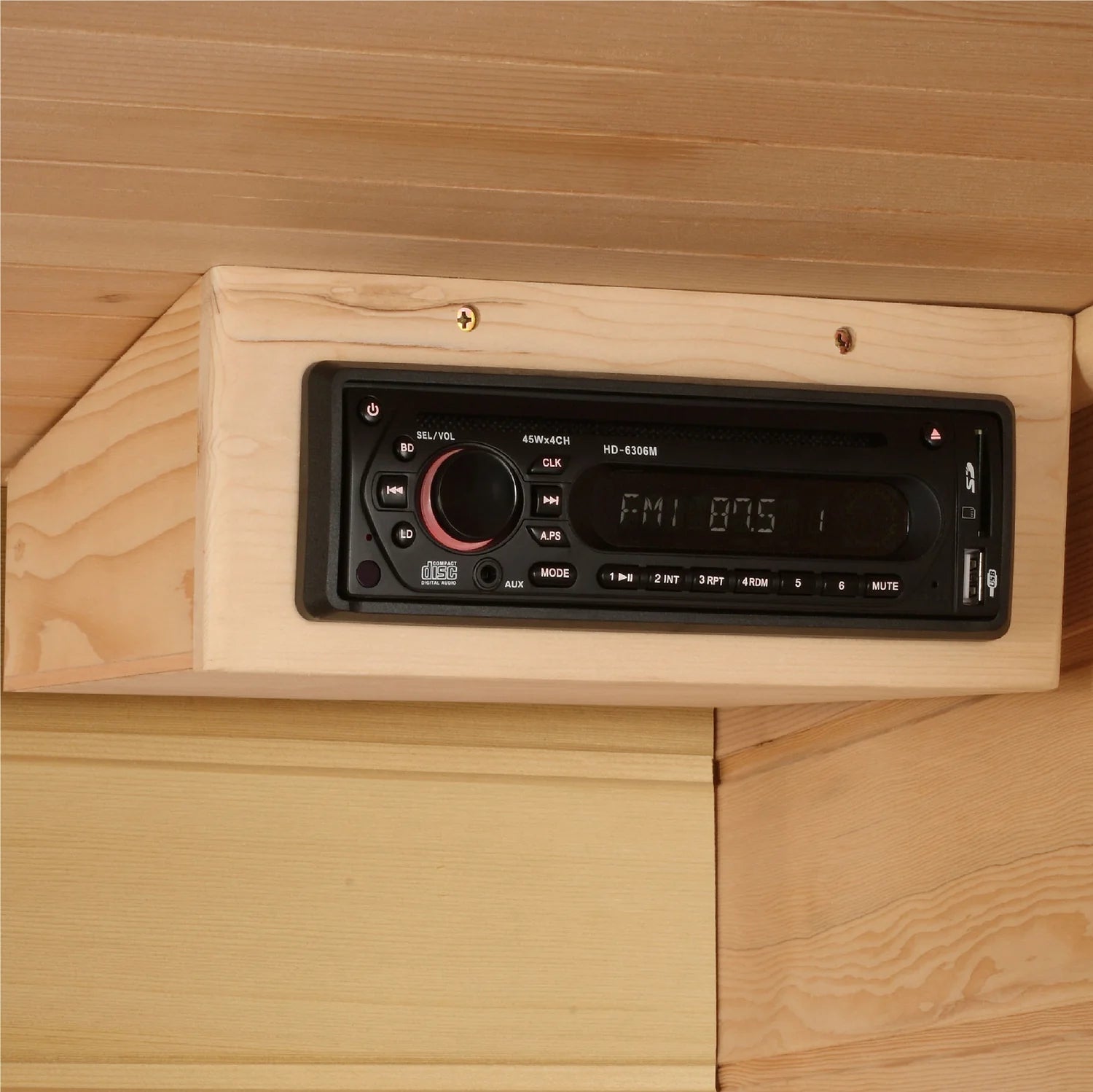 Maxxus 4-Person Low EMF FAR Infrared Sauna Canadian Hemlock