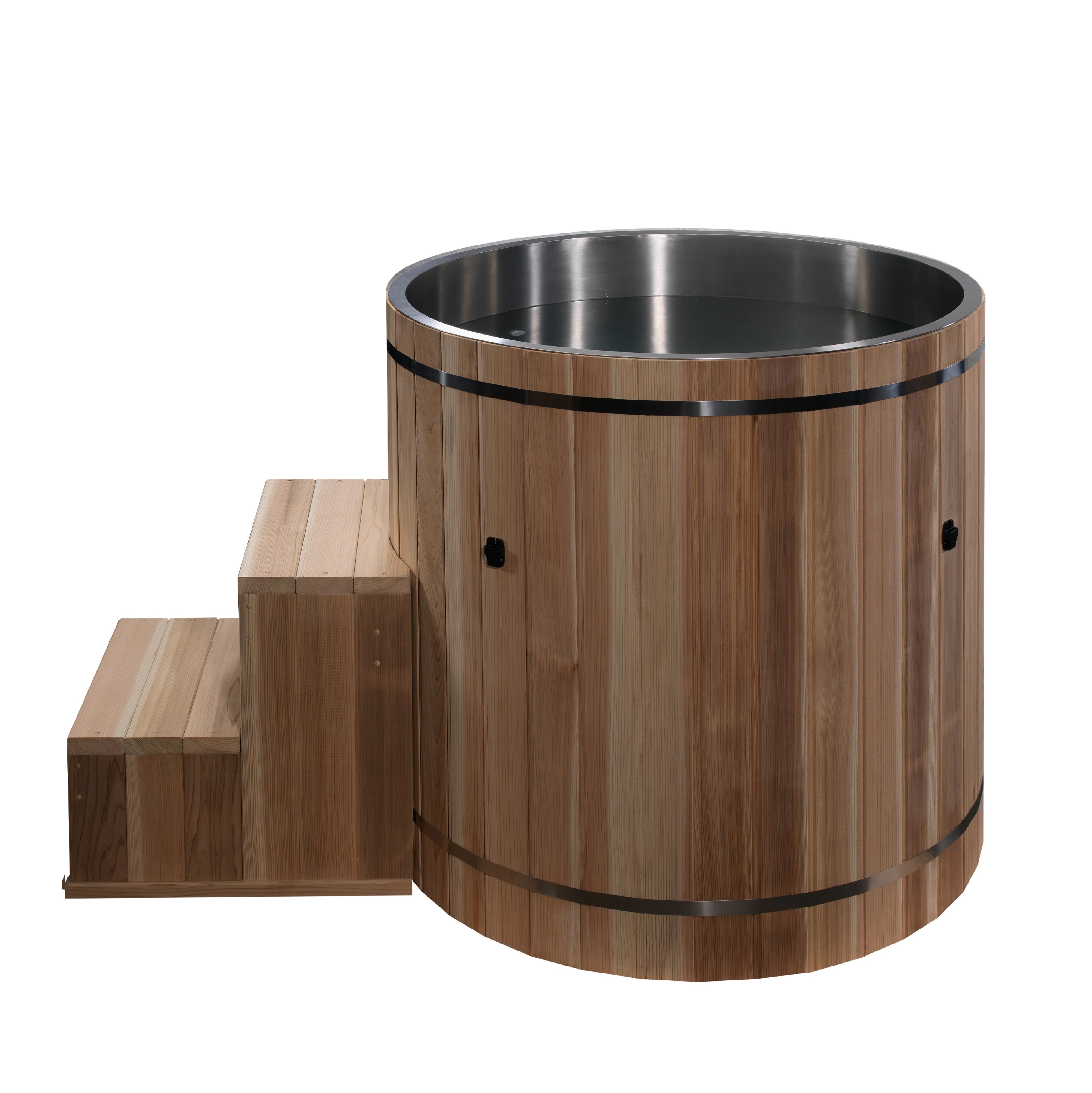 Golden Designs Dynamic Cold Therapy Barrel Cold Plunge