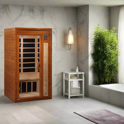 Dynamic Barcelona Elite 2-Person Ultra Low EMF FAR Infrared Sauna