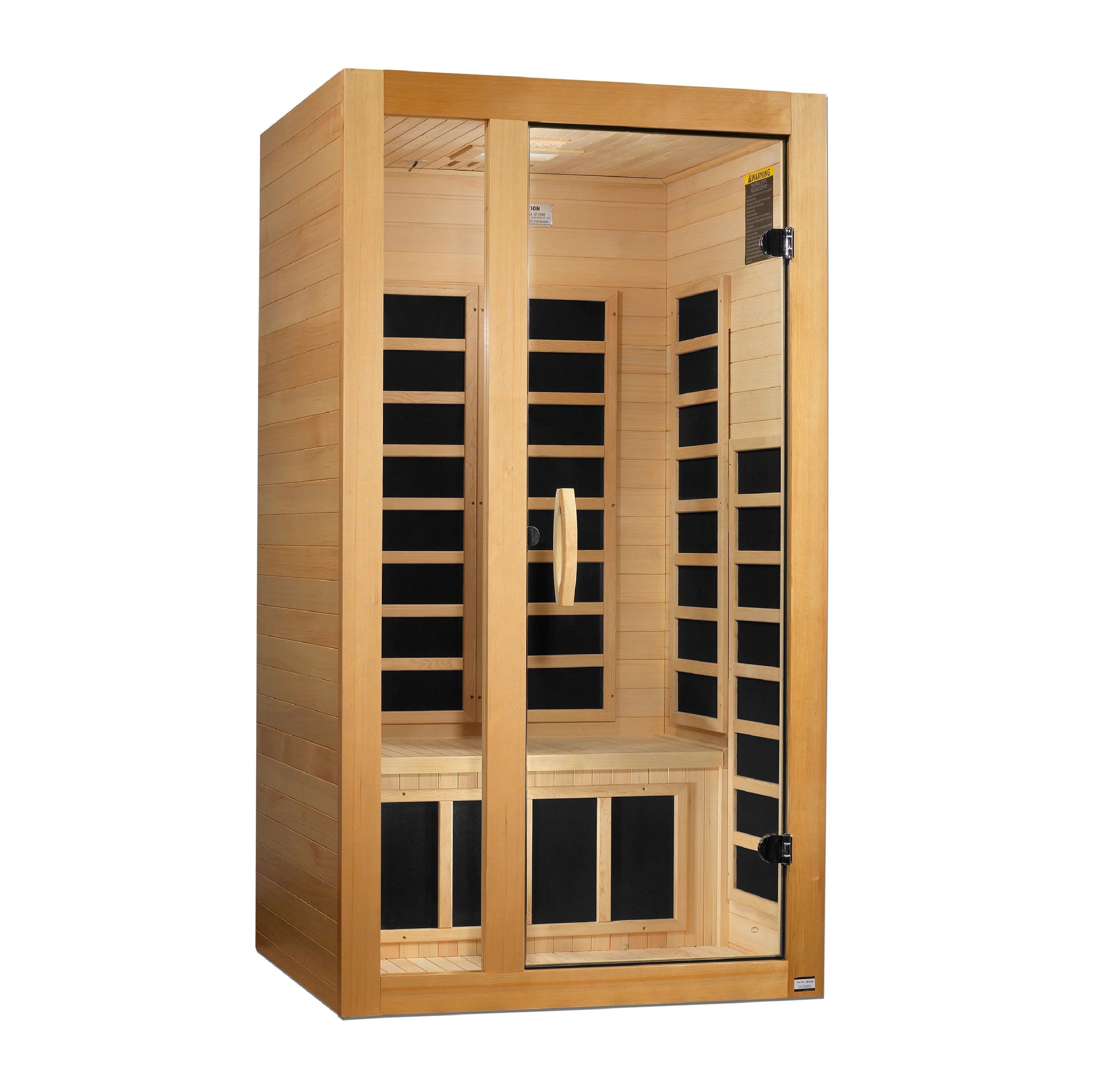 Dynamic Gracia 2-Person Low EMF FAR Infrared Sauna