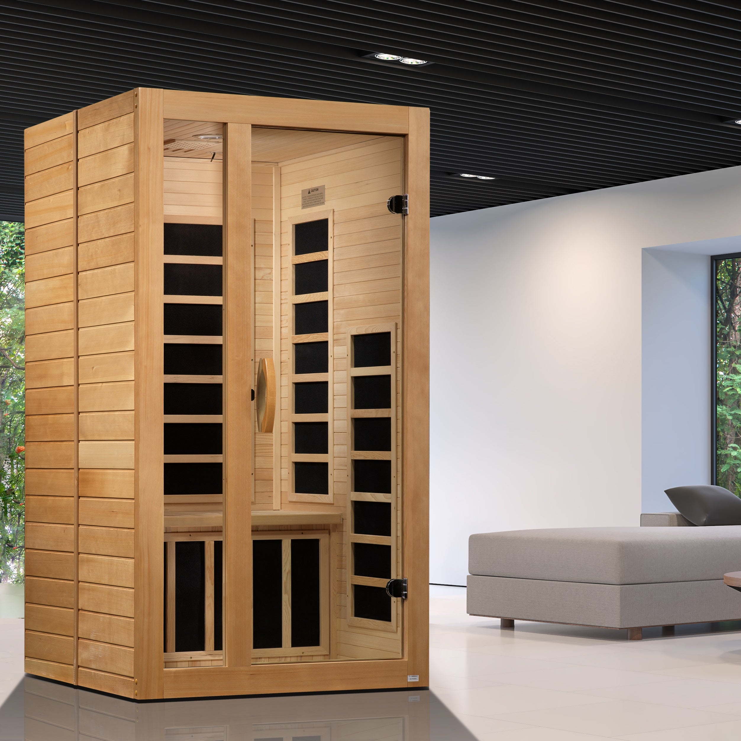 Dynamic Gracia Elite 2-Person Ultra Low EMF FAR Infrared Sauna