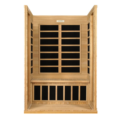 Dynamic Versailles 2-person Low EMF FAR Infrared Sauna