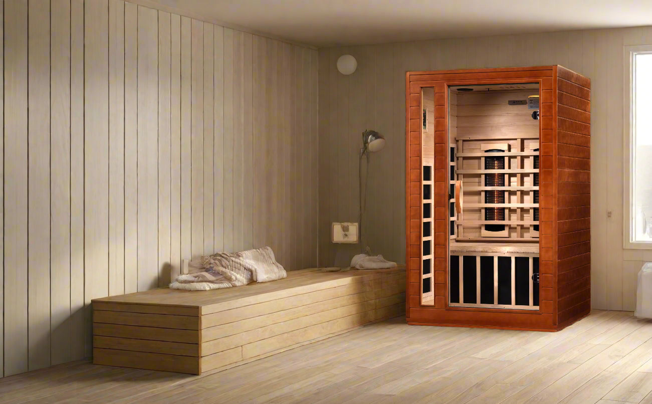 Dynamic Cordoba 2-Person Full Spectrum Near Zero EMF FAR Infrared Sauna