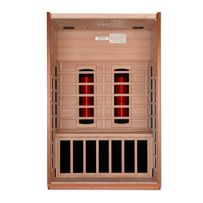 Dynamic Cordoba 2-Person Full Spectrum Near Zero EMF FAR Infrared Sauna