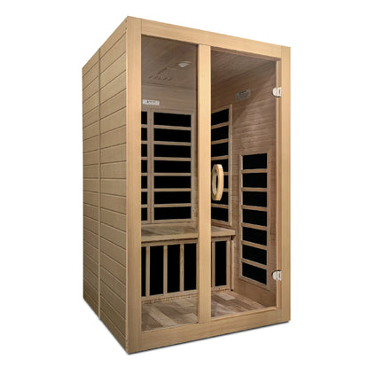 Dynamic Santiago 2-Person Low EMF FAR Infrared Sauna