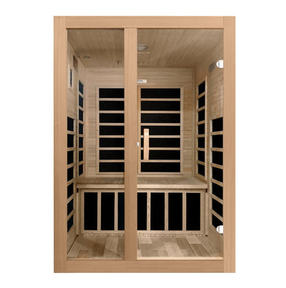 Dynamic Santiago 2-Person Low EMF FAR Infrared Sauna