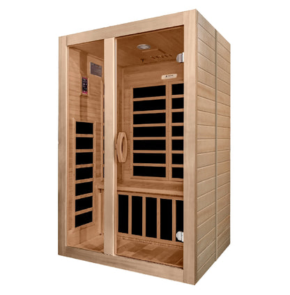 Dynamic Santiago 2-Person Low EMF FAR Infrared Sauna