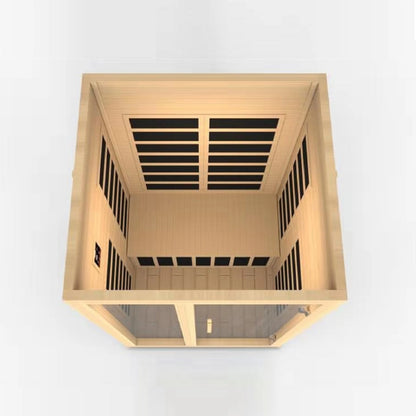 Dynamic Santiago 2-Person Low EMF FAR Infrared Sauna