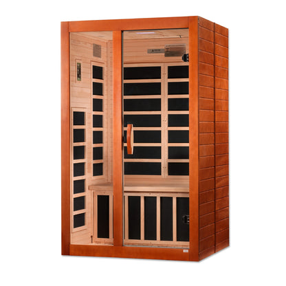 Golden Designs Dynamic Elite Santiago 2-Person Ultra Low EMF FAR Infrared Sauna