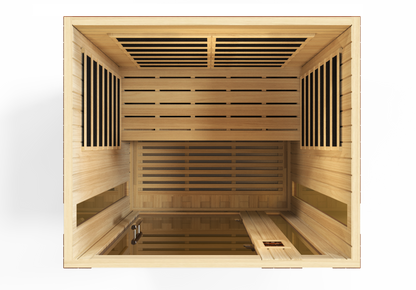 Dynamic Vittoria Elite 2-Person Ultra Low EMF FAR Infrared Sauna