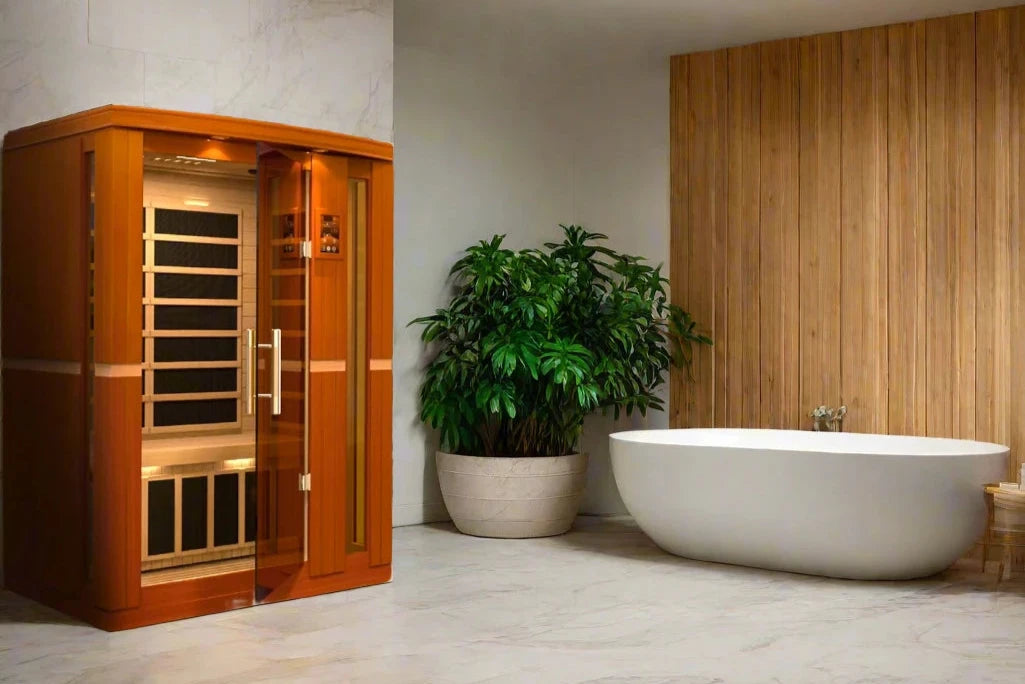 Dynamic Vittoria 2-Person Low EMF FAR Infrared Sauna