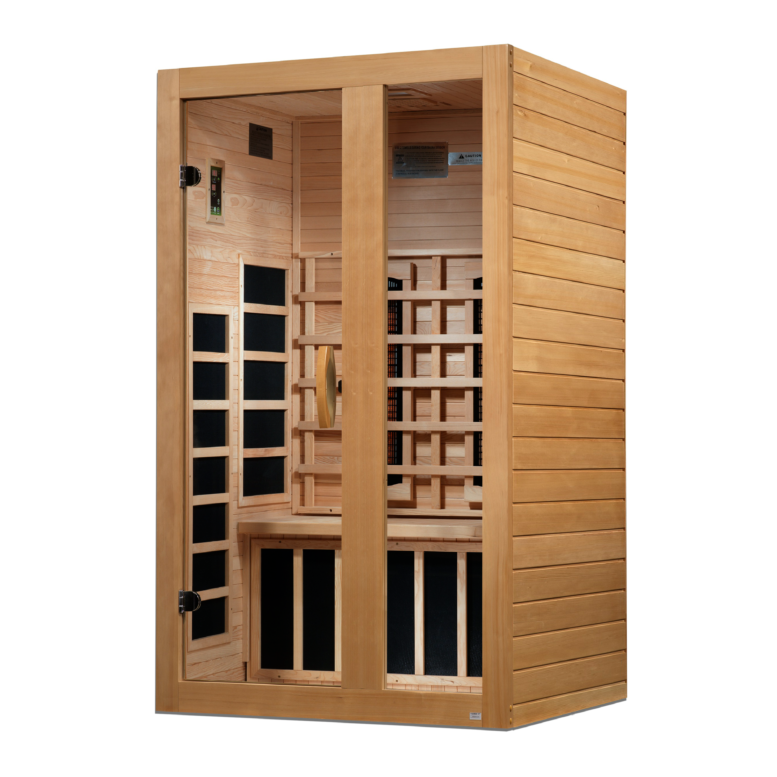 Dynamic Serena 2-Person Full Spectrum Near Zero EMF FAR Infrared Sauna