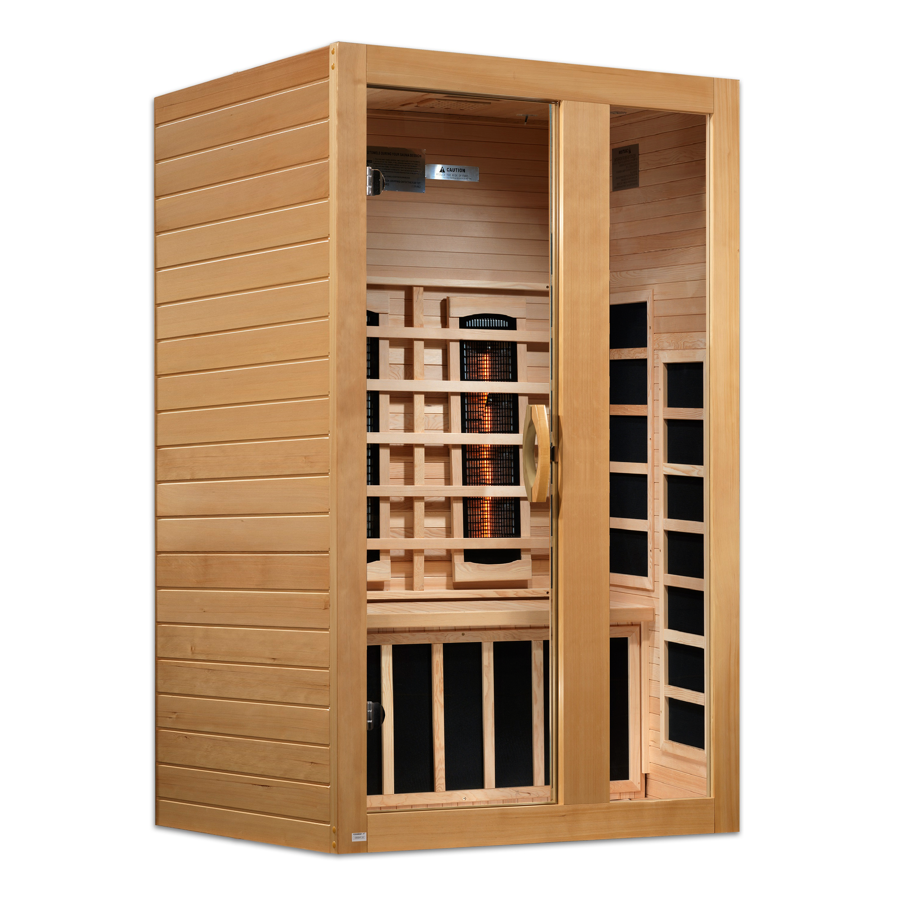 Dynamic Serena 2-Person Full Spectrum Near Zero EMF FAR Infrared Sauna