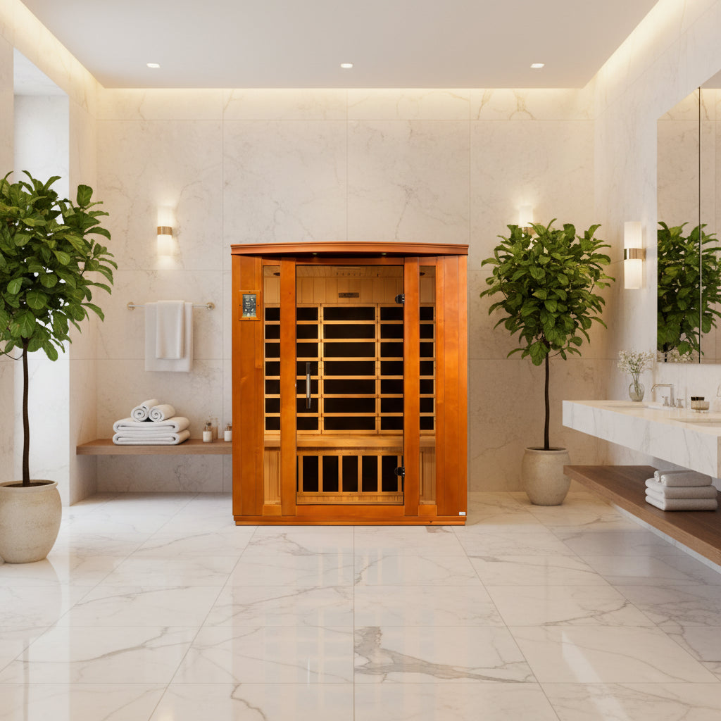 Dynamic Bellagio 3-Person Low EMF Far IR Sauna