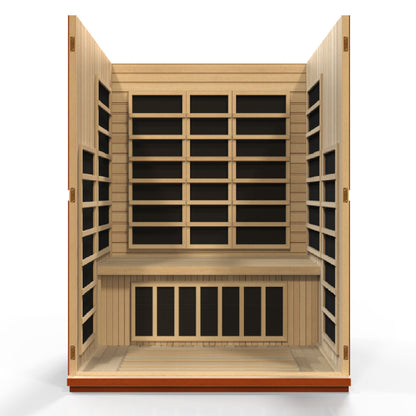 Dynamic Bellagio 3-Person Low EMF FAR Infrared Sauna