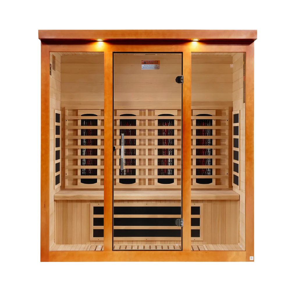 Dynamic Vila Grande 4-Person Full Spectrum Nero Zero EMF FAR IR Sauna