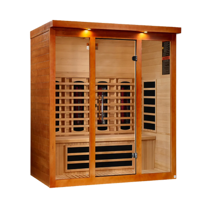Dynamic Vila Grande 4-Person Full Spectrum Nero Zero EMF FAR IR Sauna