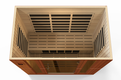 Dynamic Bergamo Elite 4-Person Ultra Low EMF FAR Infrared Sauna